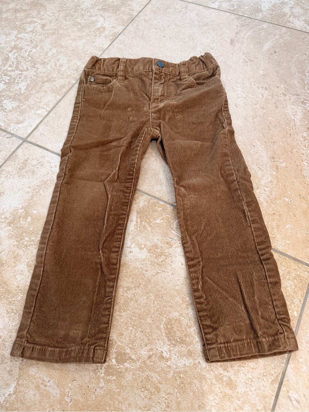 Jacadi Paris Boys Brown Corduroy Pants